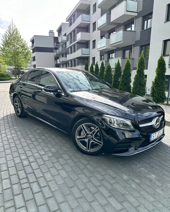 Mercedes-Benz Klasa C cena 158000 przebieg: 84133, rok produkcji 2018 z Katowice małe 79